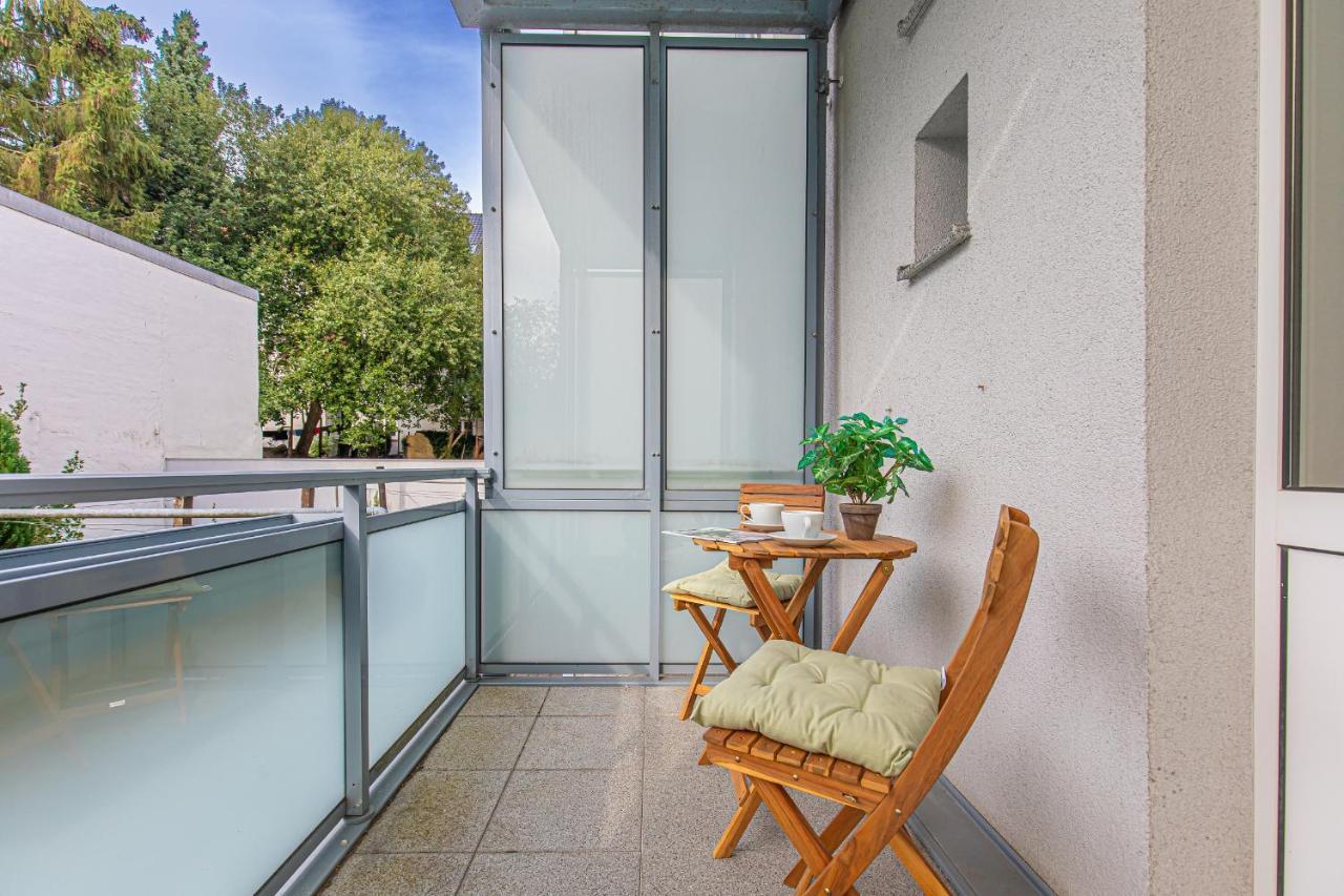 Fewo1846 - Kommood - Zentral Gelegenes Studio-Apartment Mit Balkon Im Hochparterre Flensburg Exteriér fotografie